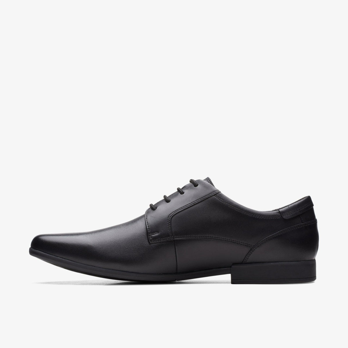 Clarks Men Sidton Lace Black Leather