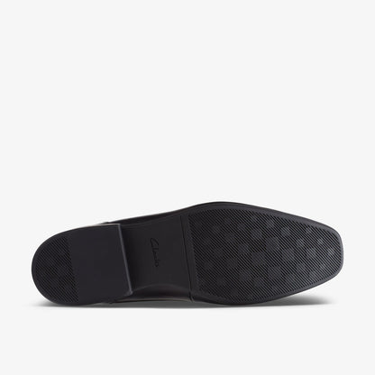Clarks Men Sidton Lace Black Leather