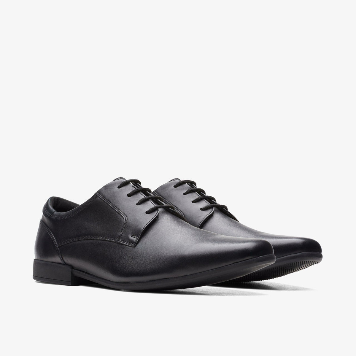 Clarks Men Sidton Lace Black Leather