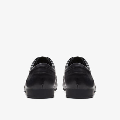 Clarks Men Sidton Lace Black Leather