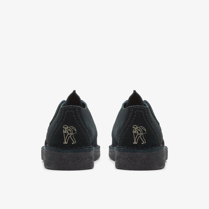 Clarks Women Desert Trek Black Suede