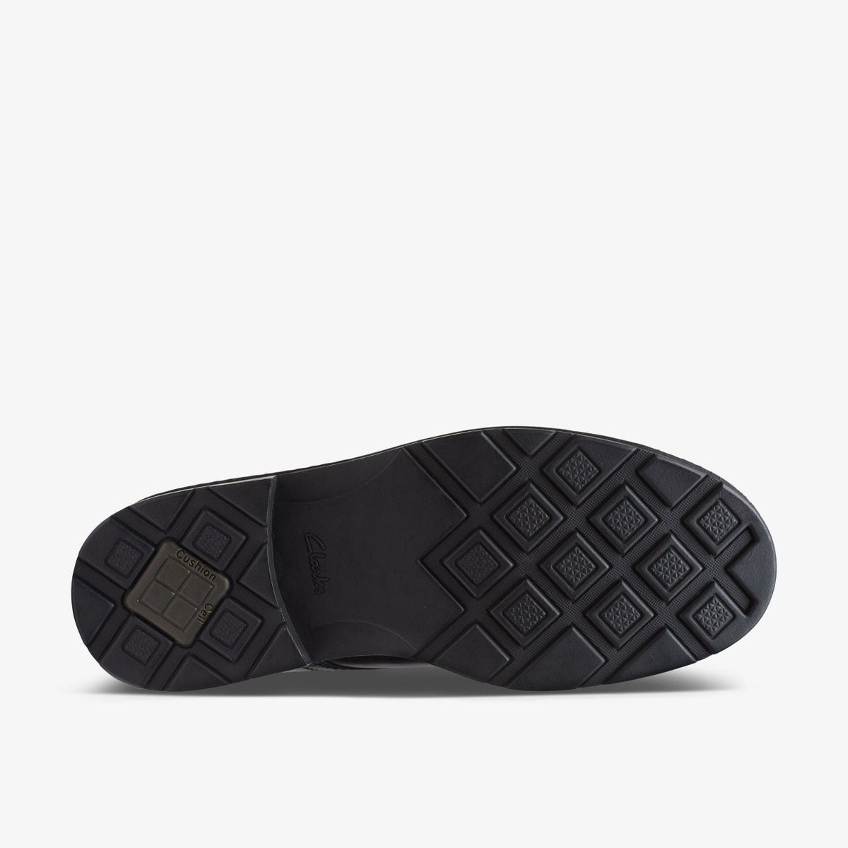 Clarks Men Kerton Lace Black Leather