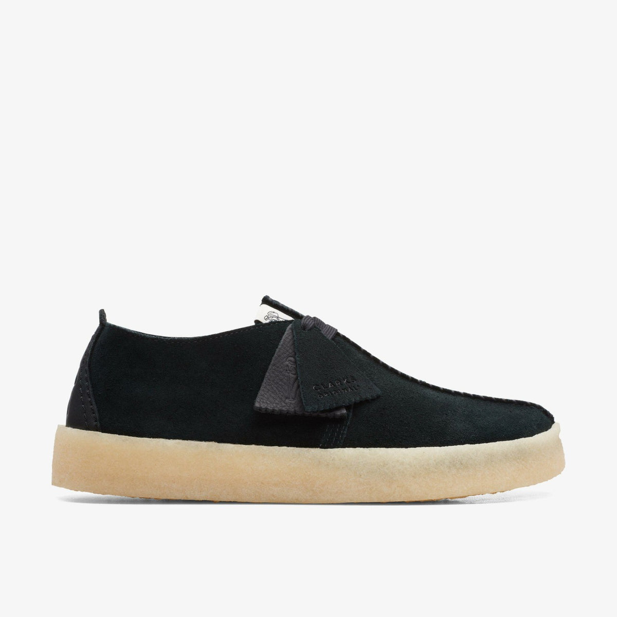 Clarks Men Trek Cup Black Suede