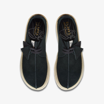 Clarks Men Trek Cup Black Suede