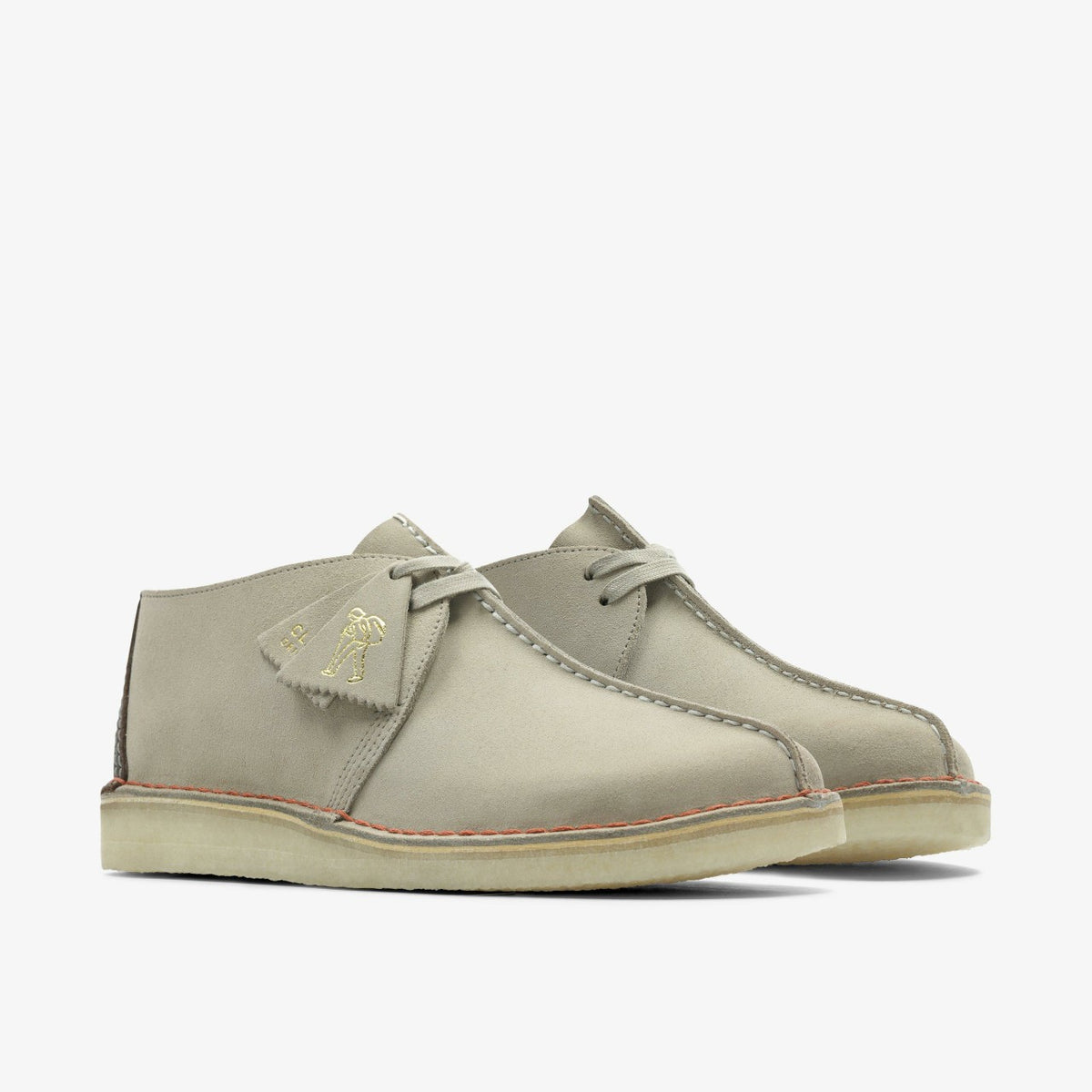 Clarks Men Desert Trek Sand Suede