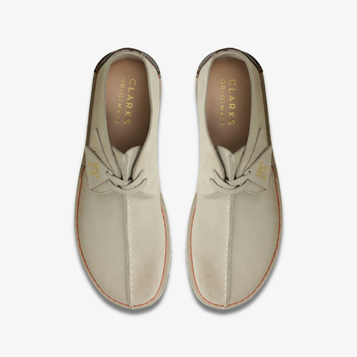 Clarks Men Desert Trek Sand Suede