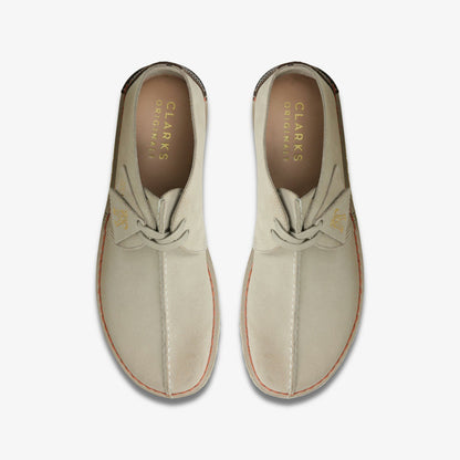 Clarks Men Desert Trek Sand Suede