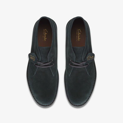 Clarks Men Desert Boot Evo Black Suede