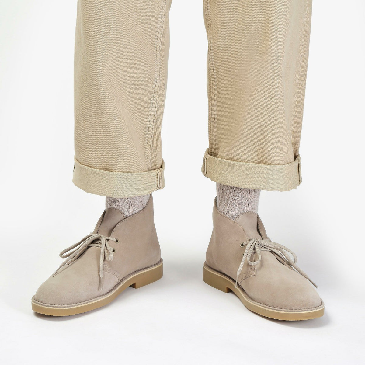 Clarks Men Desert Boot Evo Sand Suede