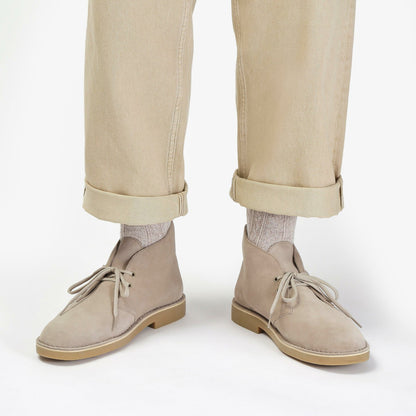 Clarks Men Desert Boot Evo Sand Suede