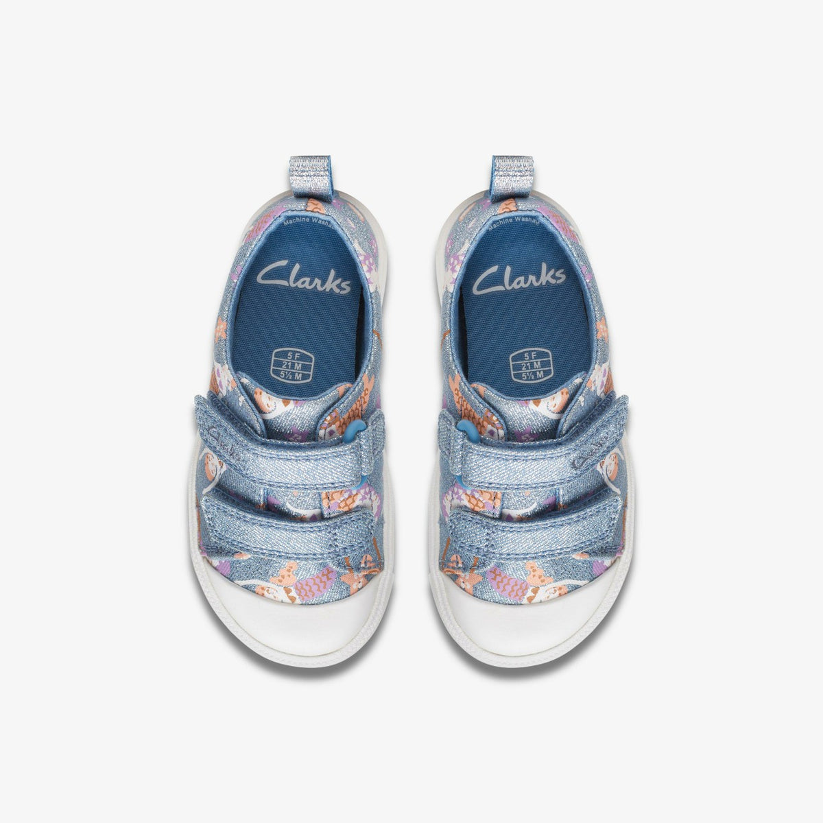 Clarks Kids City Bright Toddler Denim