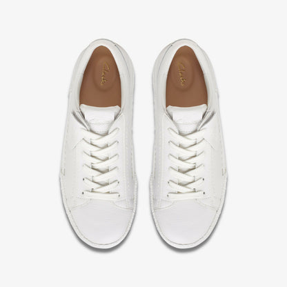 Clarks Women Craft Cup Walk White Leather