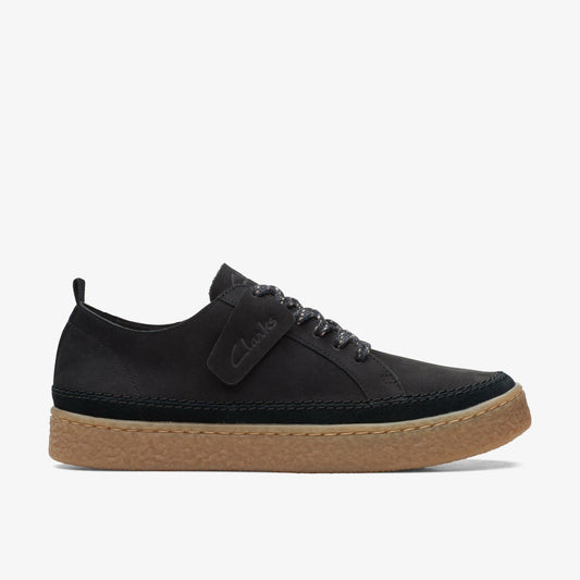 Clarks Women Barleigh Lace Black Nubuck