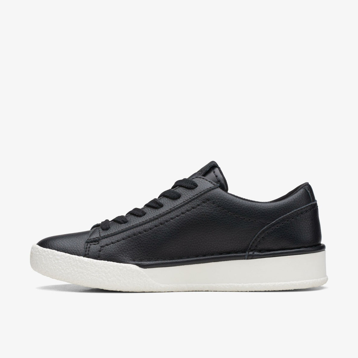 Clarks Women Craft Cup Walk Black Leather