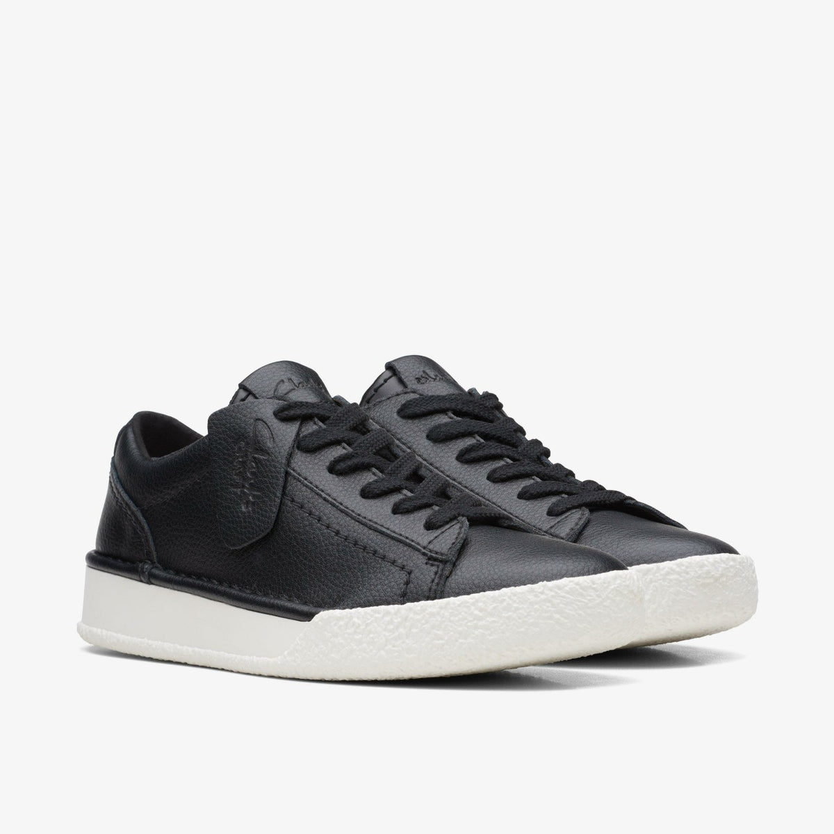 Clarks Women Craft Cup Walk Black Leather