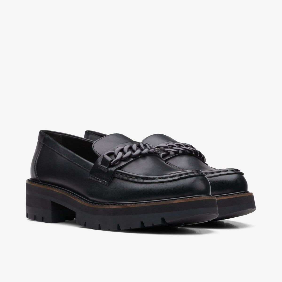 Clarks Women Orianna Edge Black Leather
