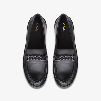 Clarks Women Orianna Edge Black Leather