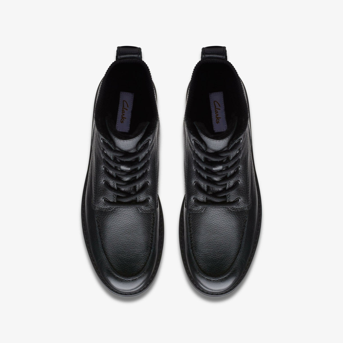 Clarks Women Orianna Mid Black Warmlined Leather