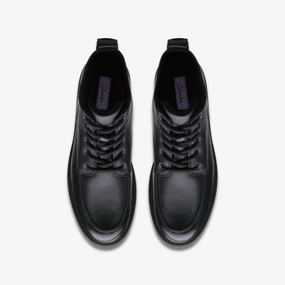 Clarks Women Orianna Mid Black Warmlined Leather