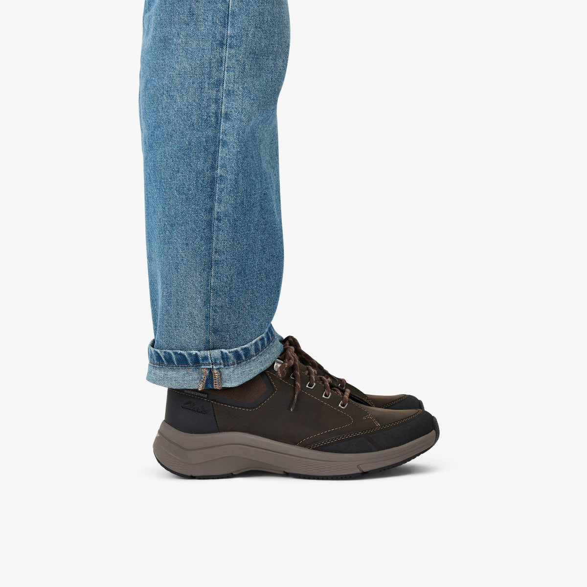Clarks Men Wave 2.0 Vibe Dark Brown