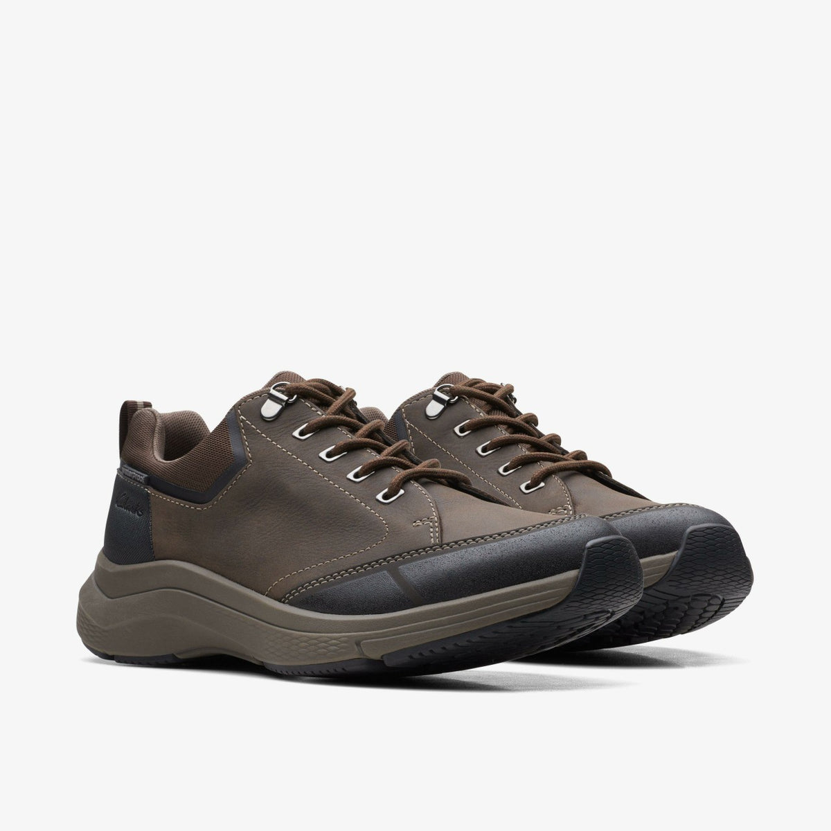 Clarks Men Wave 2.0 Vibe Dark Brown