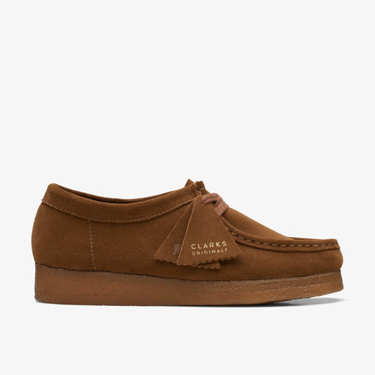 Clarks Women Wallabee Cola Suede