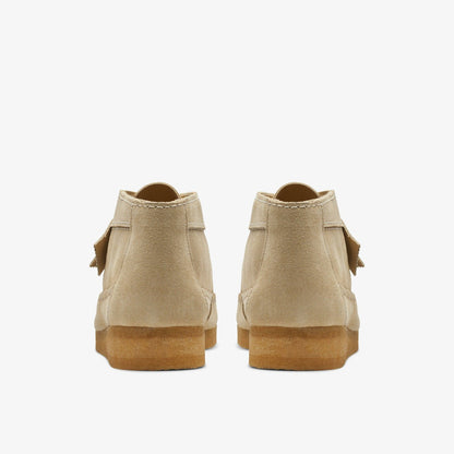 Clarks Men Weaver Boot Maple Suede