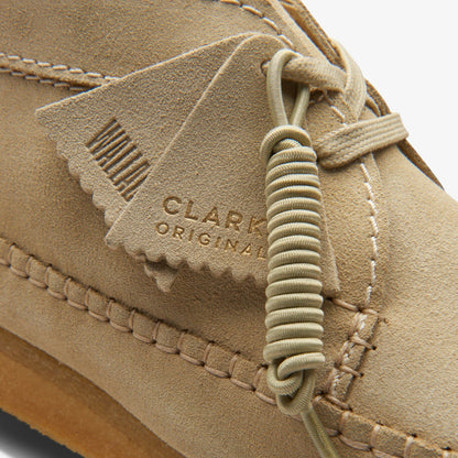 Clarks Men Weaver Boot Maple Suede