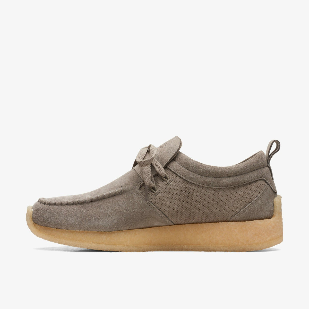 Clarks Men Maycliffe Grey Suede