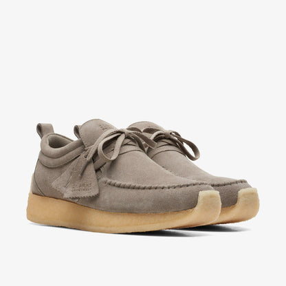 Clarks Men Maycliffe Grey Suede