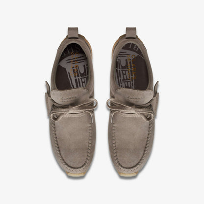Clarks Men Maycliffe Grey Suede