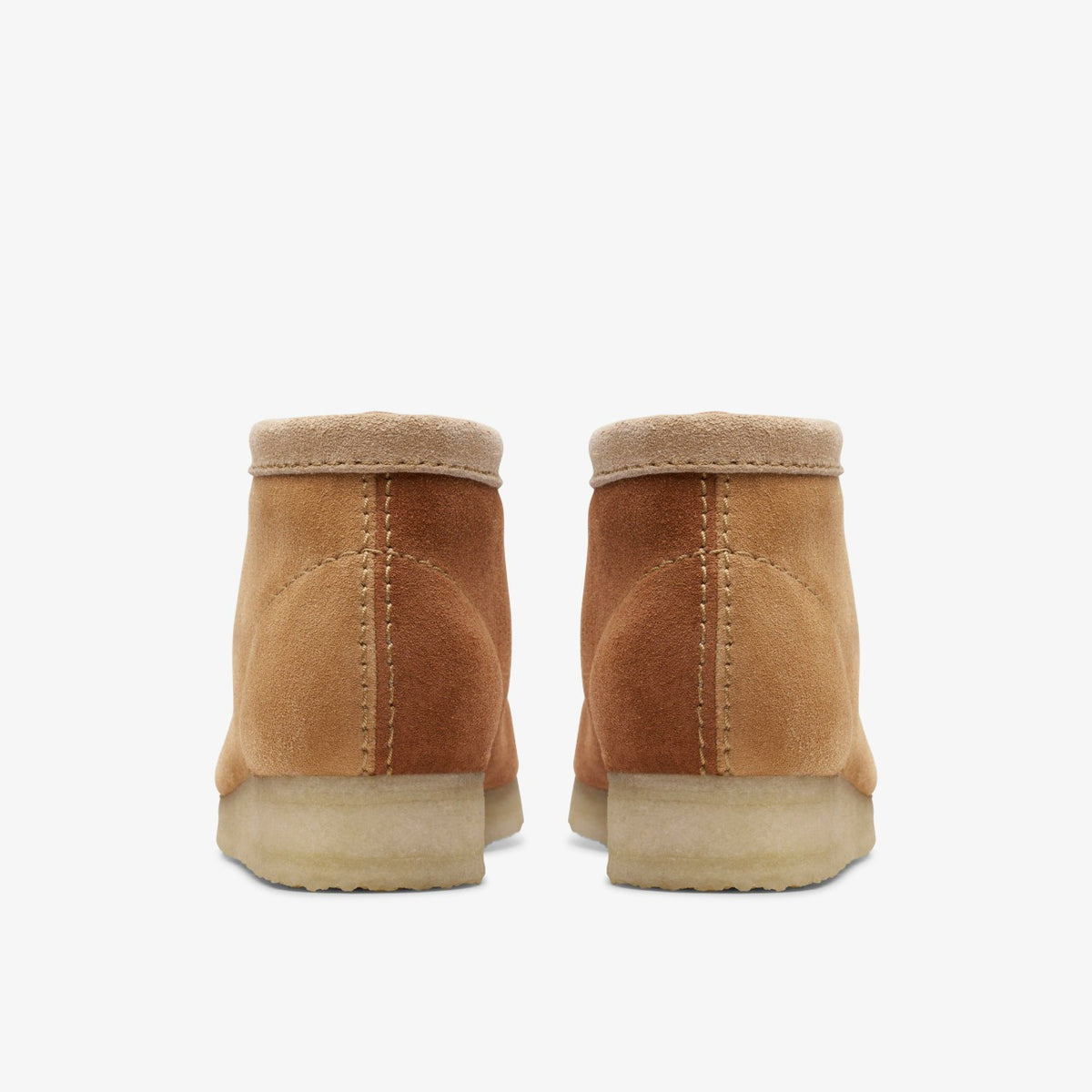 Clarks Women Wallabee Boot Tan Combination