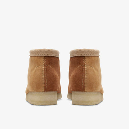 Clarks Women Wallabee Boot Tan Combination