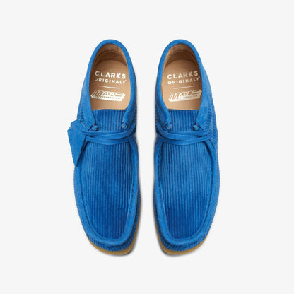 Clarks Women Wallabee Boot Pacific Blue
