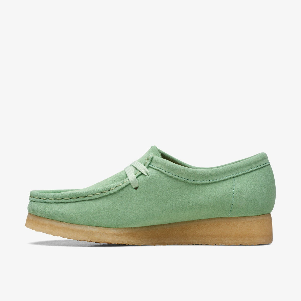 Clarks Women Wallabee Pine Green