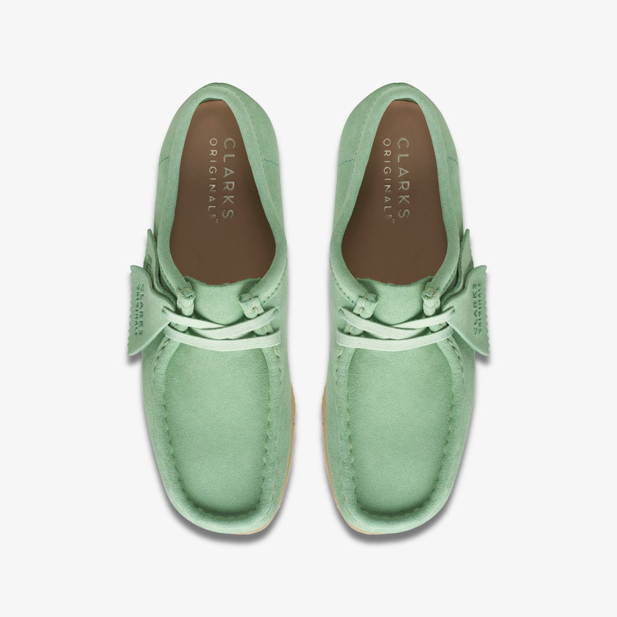 Clarks Women Wallabee Pine Green