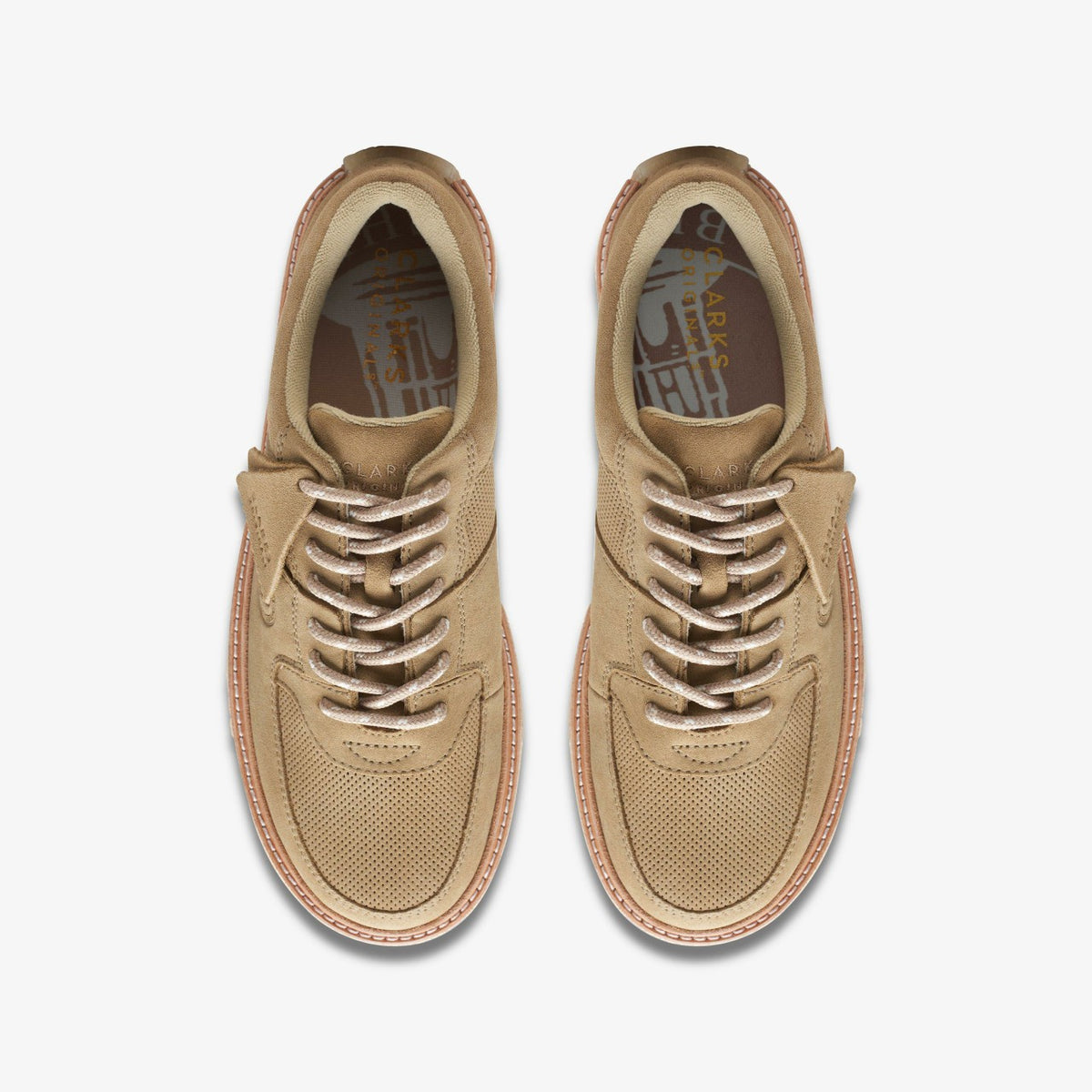 Clarks Women|Men Sandford Light Sand