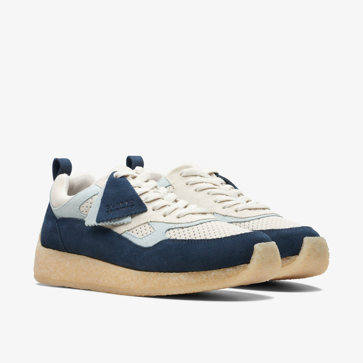 Clarks Women|Men Lockhill Dark Blue Combination