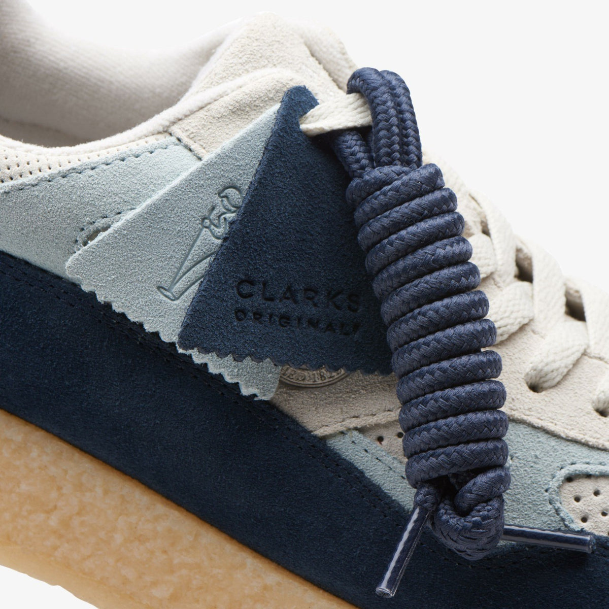 Clarks Women|Men Lockhill Dark Blue Combination