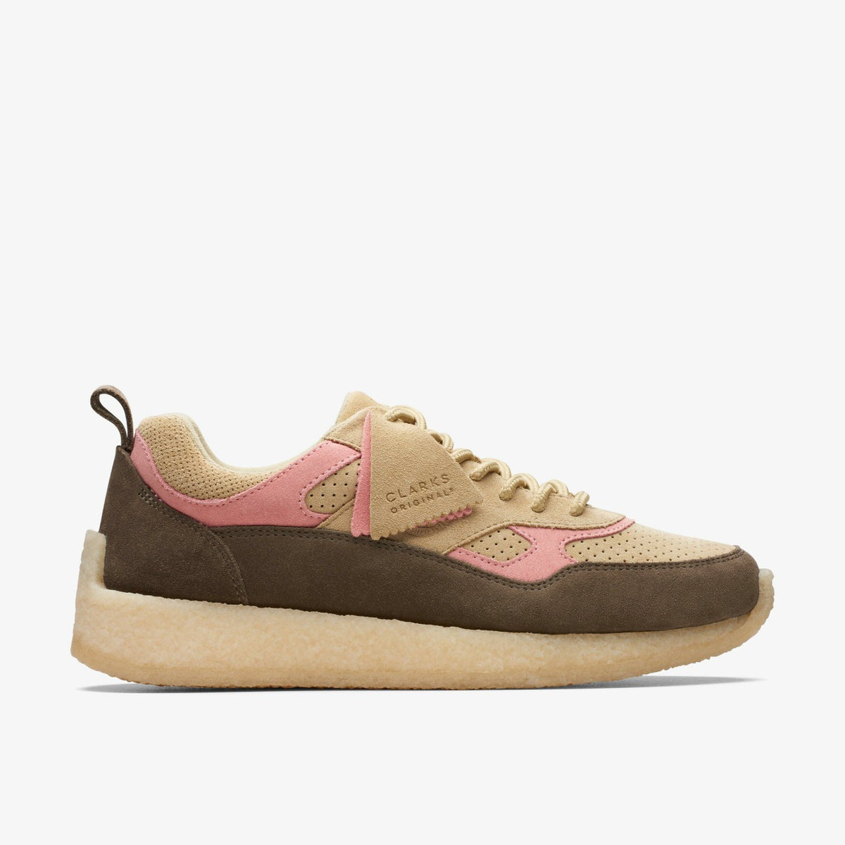 Clarks Women|Men Lockhill Dark Brown Combination