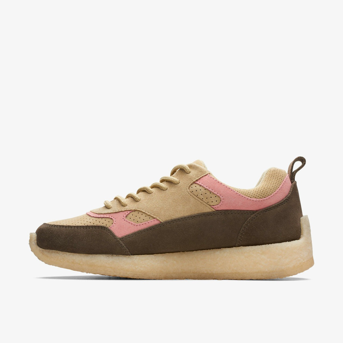Clarks Women|Men Lockhill Dark Brown Combination