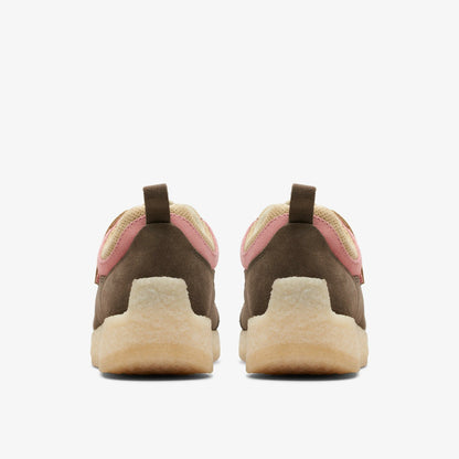 Clarks Women|Men Lockhill Dark Brown Combination