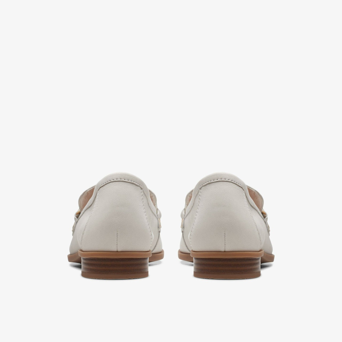 Clarks Women Sarafyna Iris Loafer White Leather