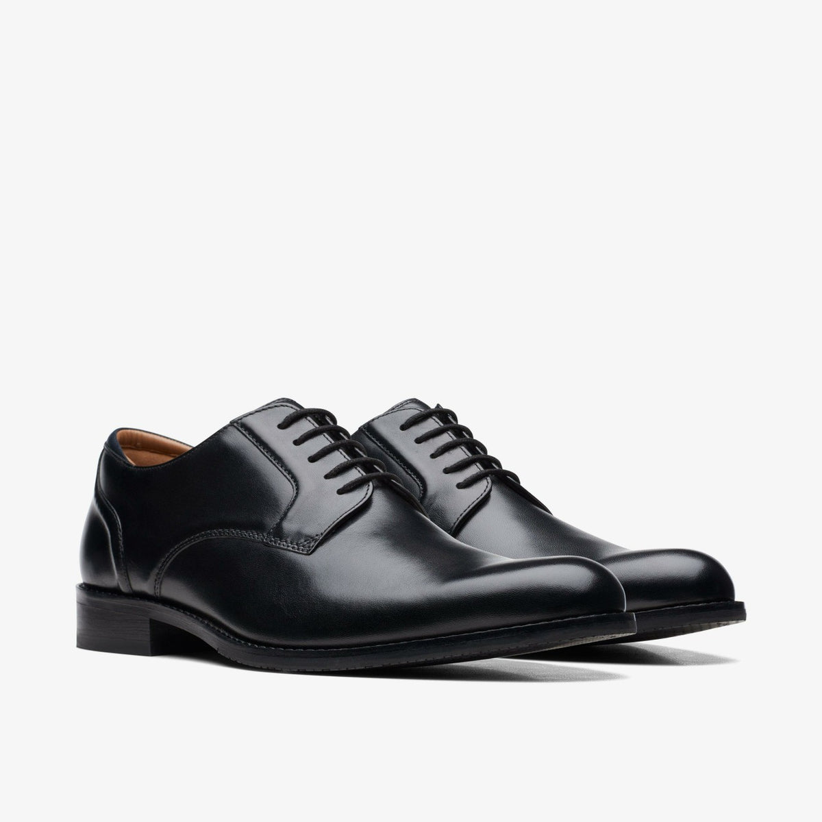 Clarks Men Craft Arlo Lace Black Leather