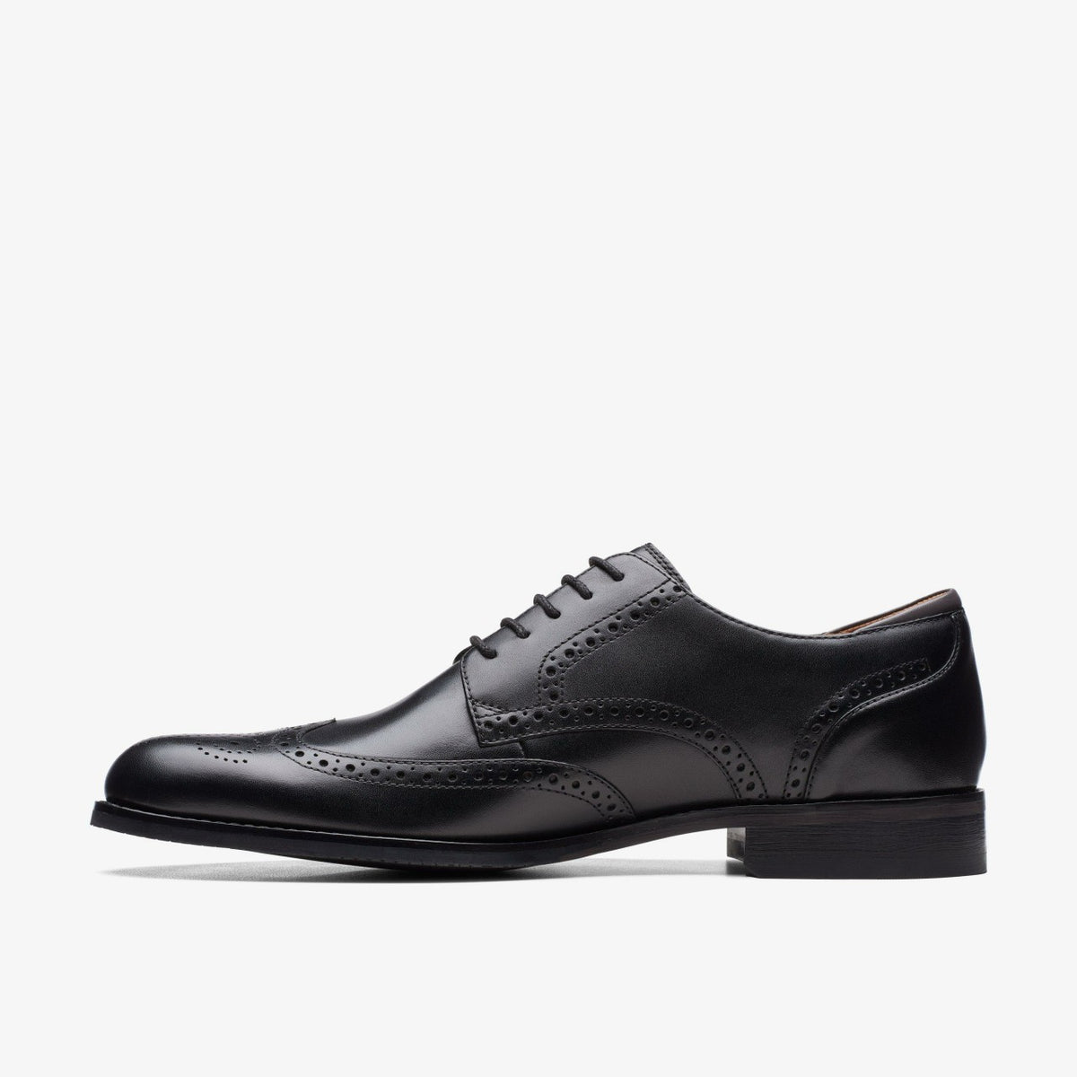 Clarks Men Craft Arlo Limit Brogue Black Leather