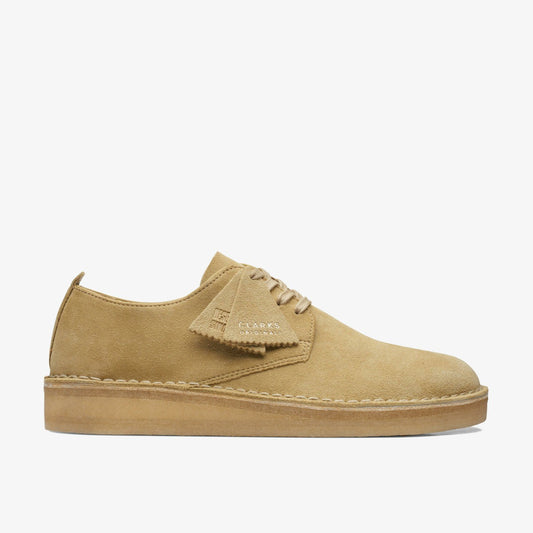 Clarks Men Coal London Maple Suede