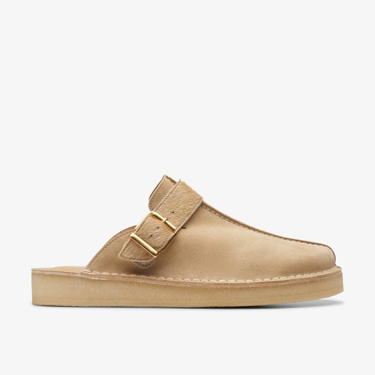 Clarks Men Trek Mule Taupe Interest
