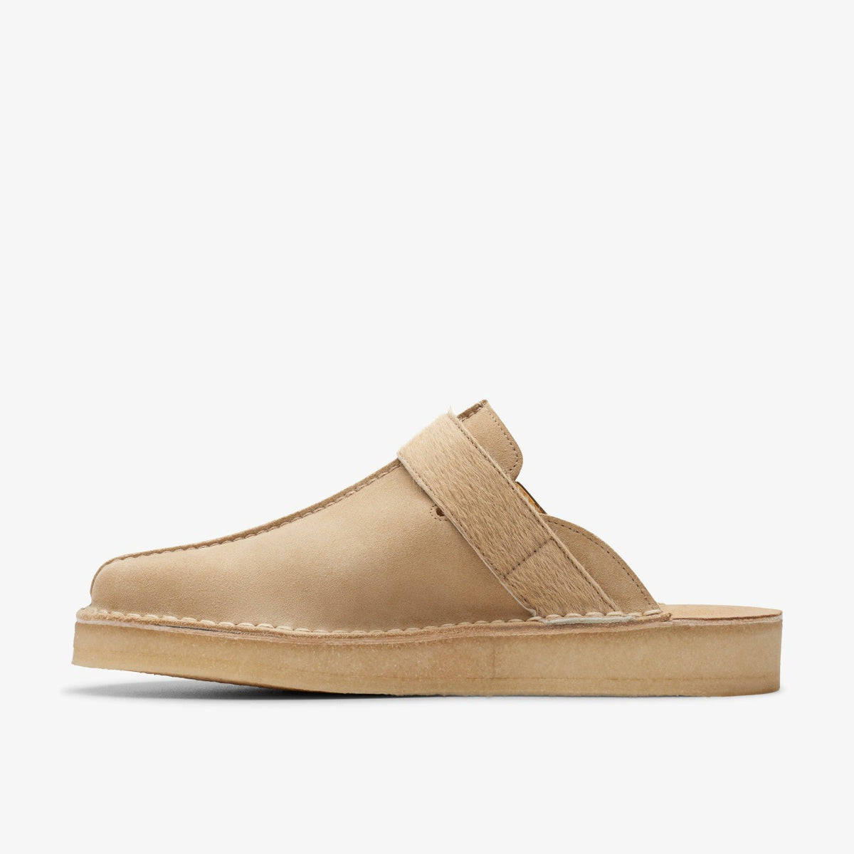 Clarks Men Trek Mule Taupe Interest