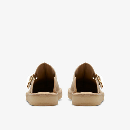 Clarks Men Trek Mule Taupe Interest