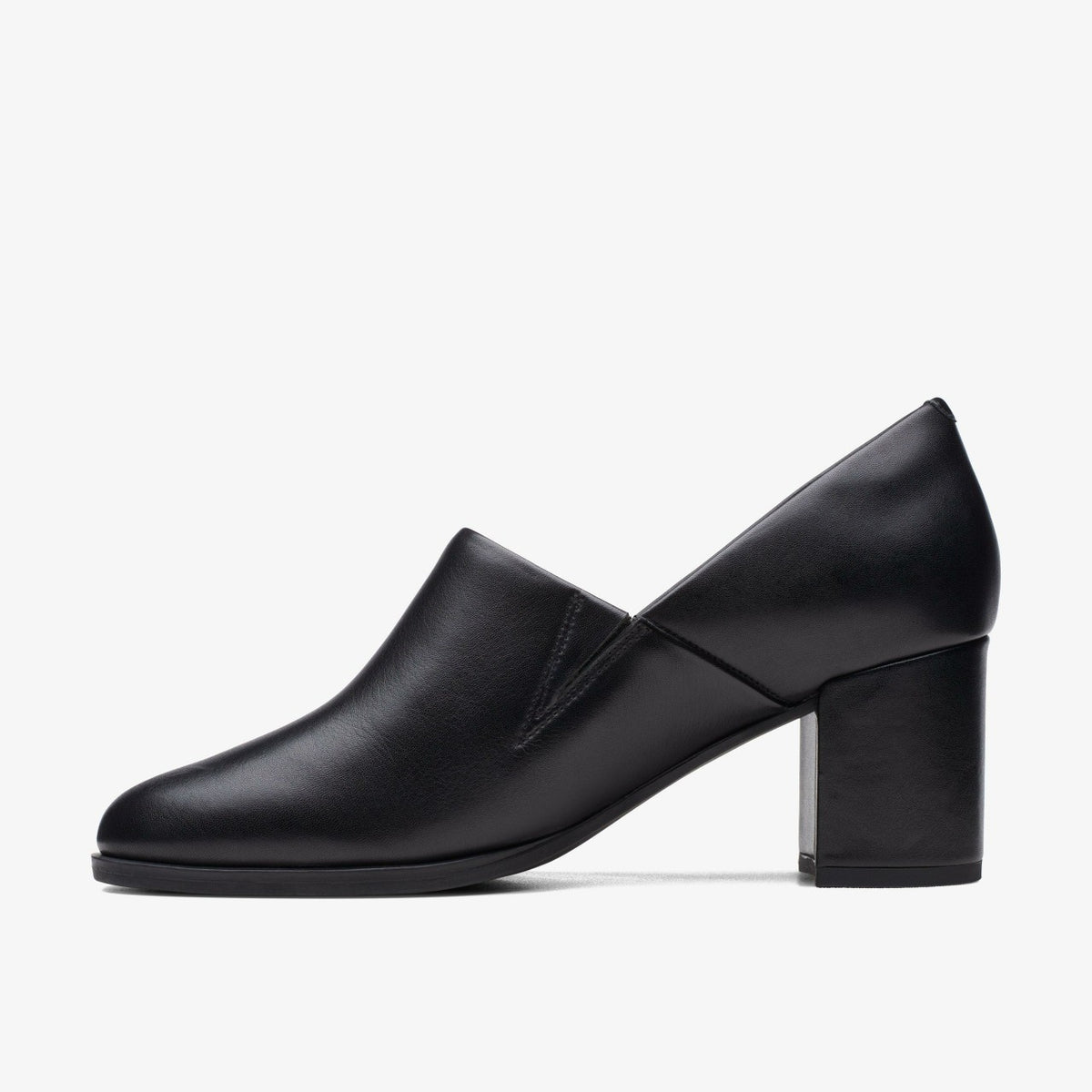 Clarks Women Freva 55 Lily Black Leather